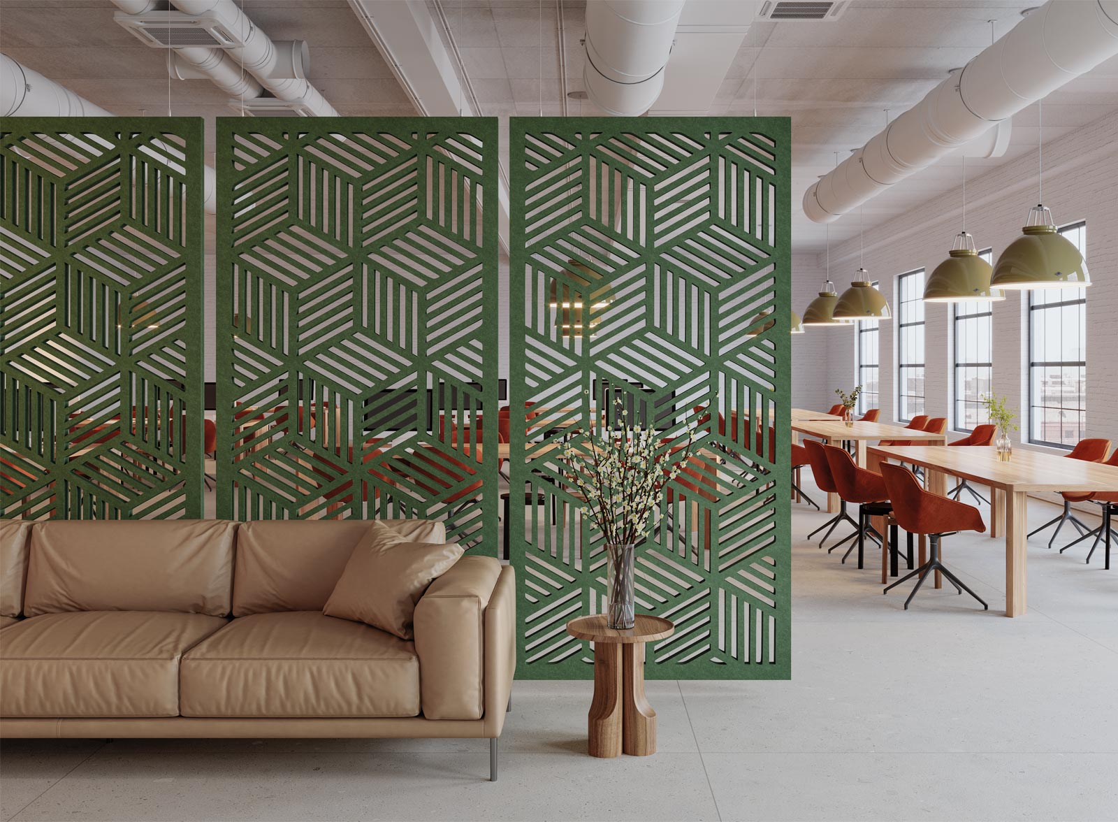 Die-cut panels